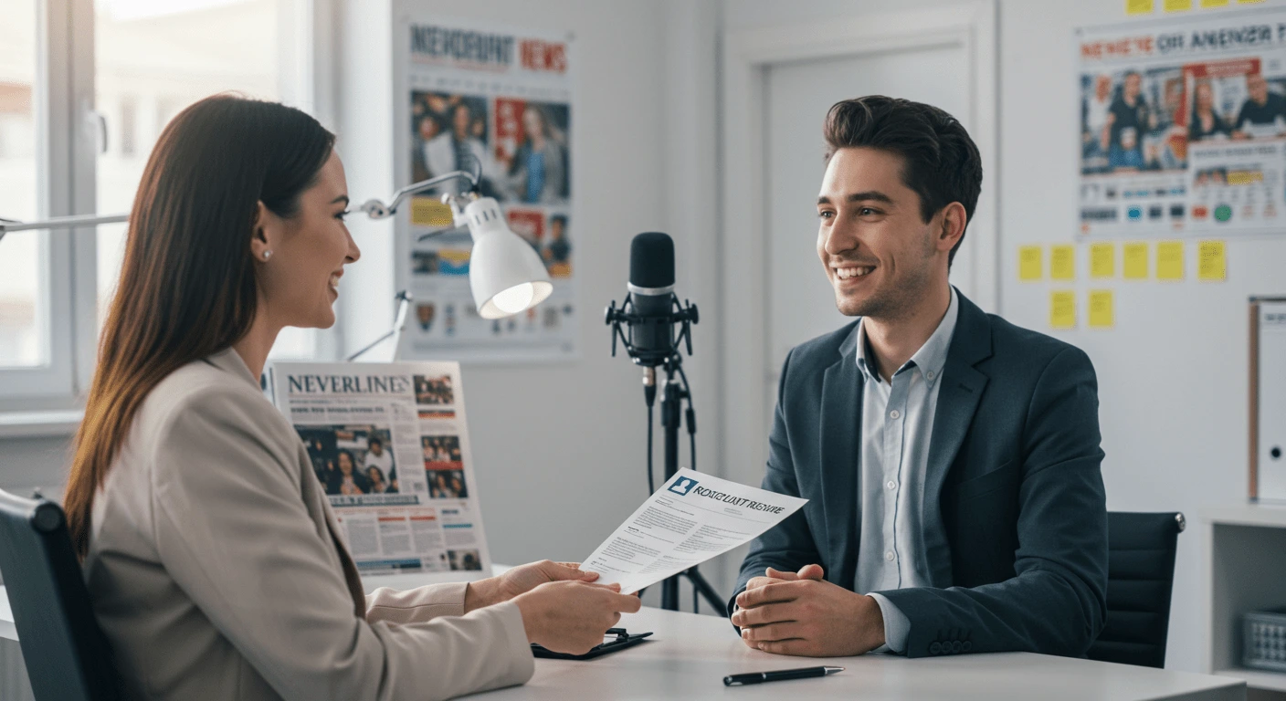 como reclutar a un periodista