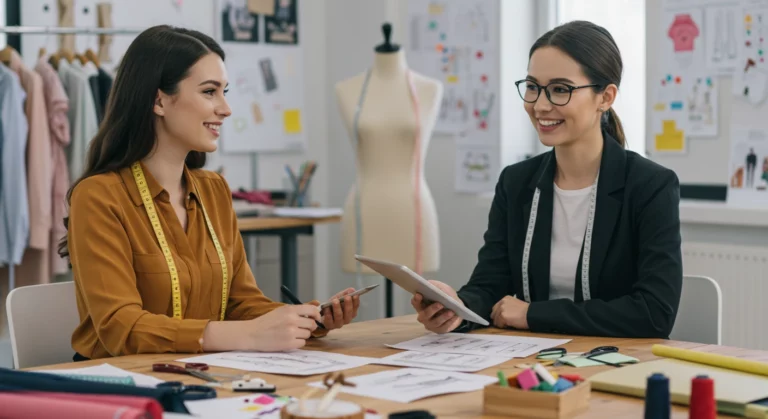 Perfil de una modista