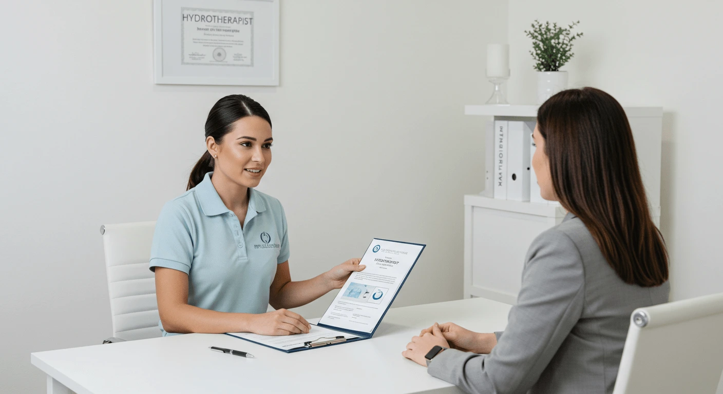 cómo contratar a un hidroterapeuta